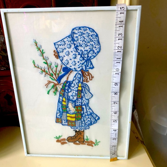 Vintage 1970’s Holly Hobbie Frame - Picture 7 of 8